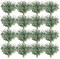 Mixed Eucalyptus Leaves Stems Bulk Silver Dollar Artificial Greenery Leaves Stems Fake Plant Branches for Wedding Bridal Bouquets, Floral Arrangements, Centerpiece, Home Decor(Green,150 Pcs)